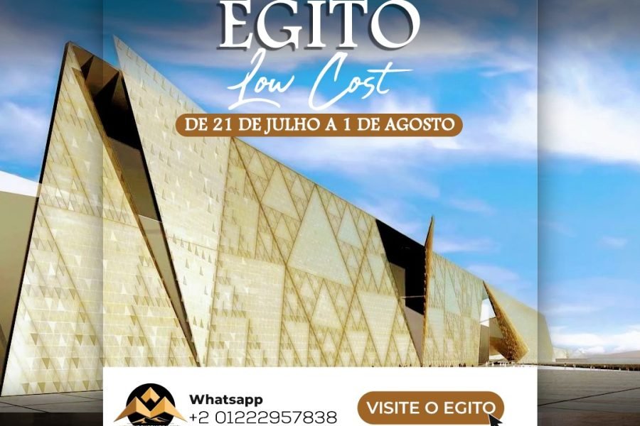 Pacote Especial Egito Maravelhoso em Julho 2025